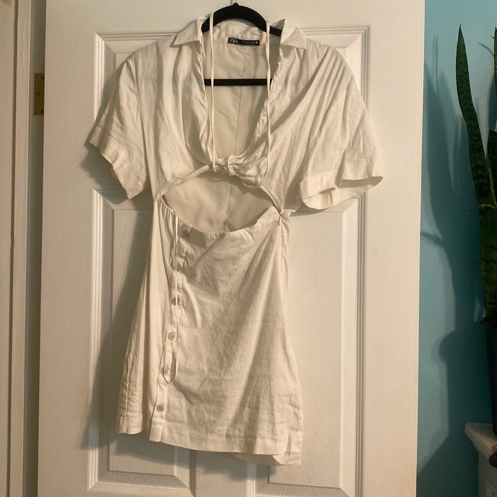 Zara linen dress